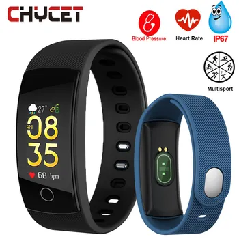 

Smart Band Blood Pressure Measurement Fitness Tracker Waterproof IP67 Heart Rate Monitor Pedometer Bracelet Wrist Band Smart