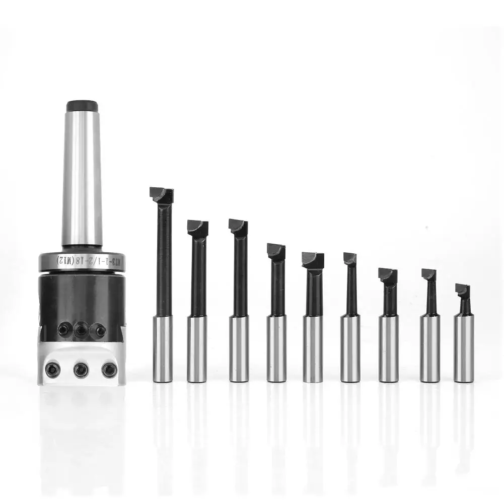 14Pcs/Box F1-12 50Mm Boring Head Set with 12Mm Boring Bar Took Kit for CNC Machine 14Pcs/Box F1-12 50Mm Boring Head Set with 12Mm Boring Bar Took Kit for CNC Machine