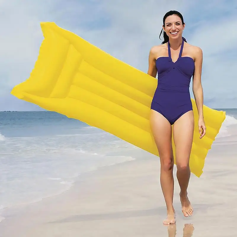 Приморский надувной плавательный круг плавающей кровать пляж плавающий воздушной подушке игрушки для взрослых для плавания воды