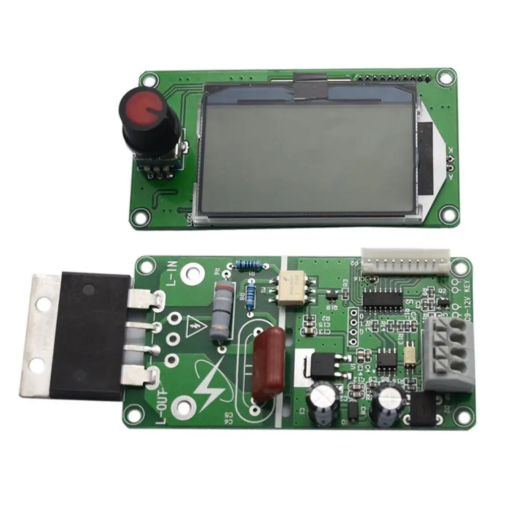 Adeeing 100A/40A цифровой LCD двойной импульсный кодер точечный сварочный аппарат плата