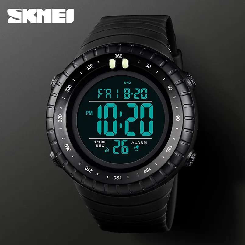 how to set alarm on skmei watch