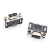 10 PCS DB15 DR15 3 Rangées Port Parallèle 15 Broches D Sous Femelle mâle 15 PCB Façon 90 Degrés Connecteur DB15 Prise Plug VGA adaptateur ► Photo 3/6