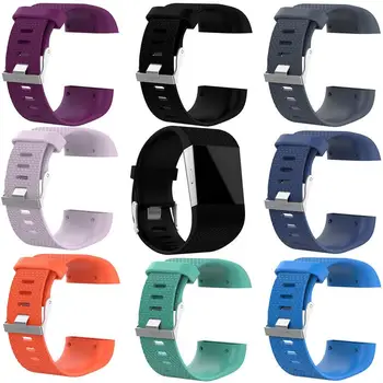 

8 Colors Fashion Silicone Smart Band Strap FITBIT Surge Replacement Wrist Band Strap For FITBIT Surge Smart Bracelet Strap