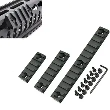 Рельсовые секции из алюминиевого сплава для системы Keymod, Modkin легкий крепежный комплект Keymod Rail 3(13-Slot 7-Slot 5-Slot