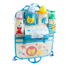 Cartoon Cute Car Seat Organizer Back Storage Bag Hanging Store Food Beverage Large Capacity Multifunction Accessories Products