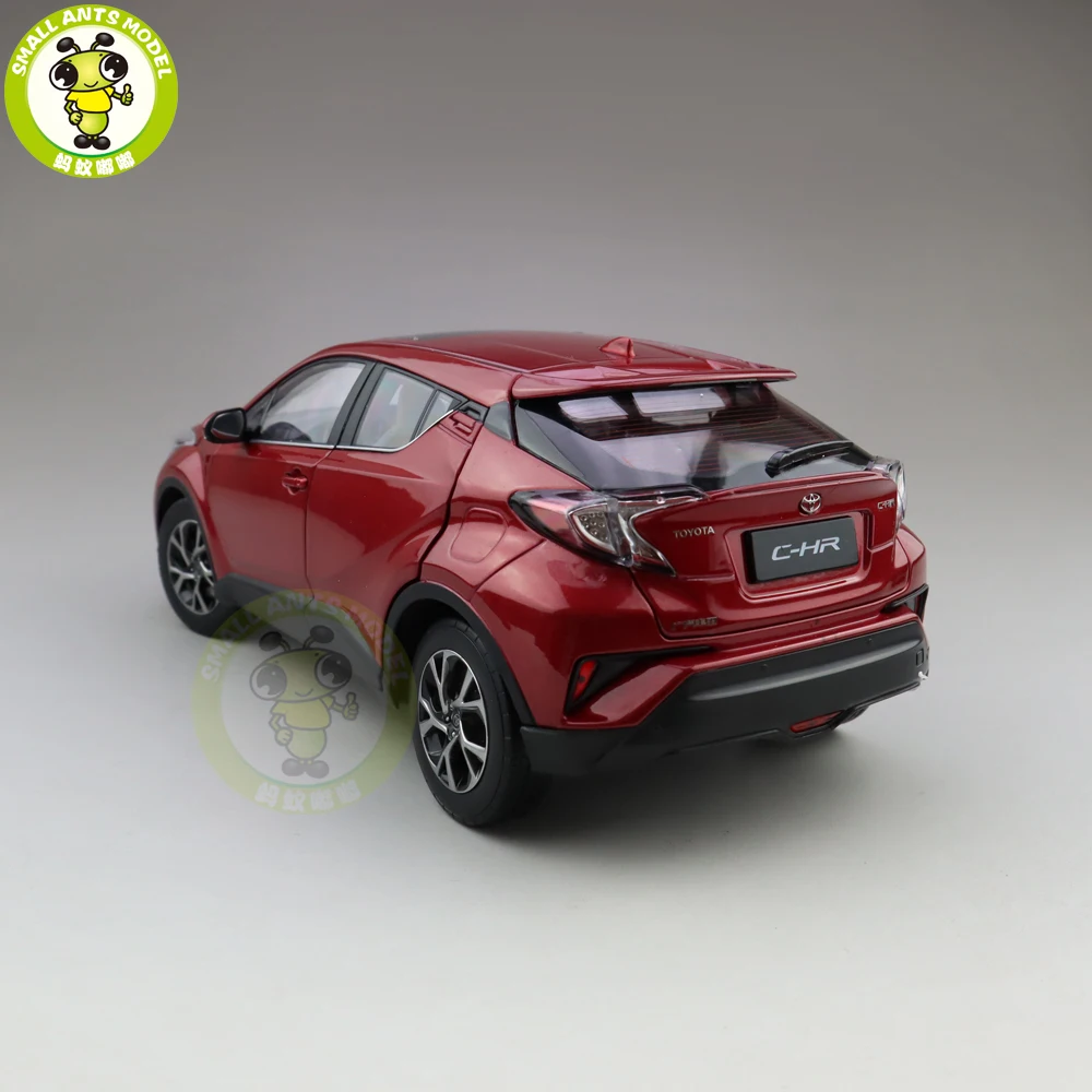 1/18 CHR C-HR литая под давлением модель автомобиля SUV игрушки дети мальчик девочка подарок красный цвет