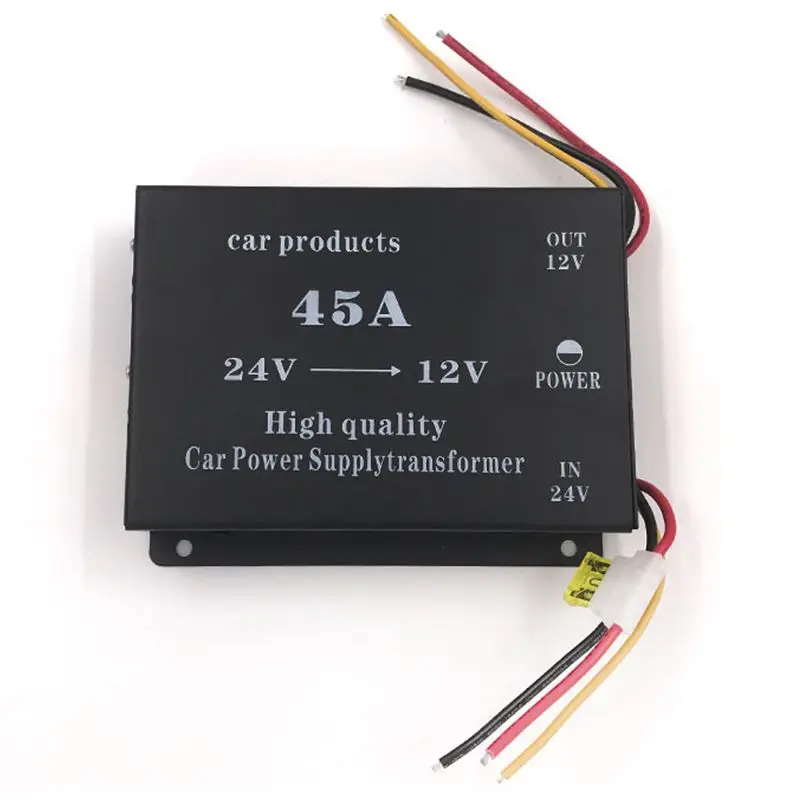 

Car 24V to 12V Efficient Power Supply Transformer Electric Conversion Car Electronics Accessories