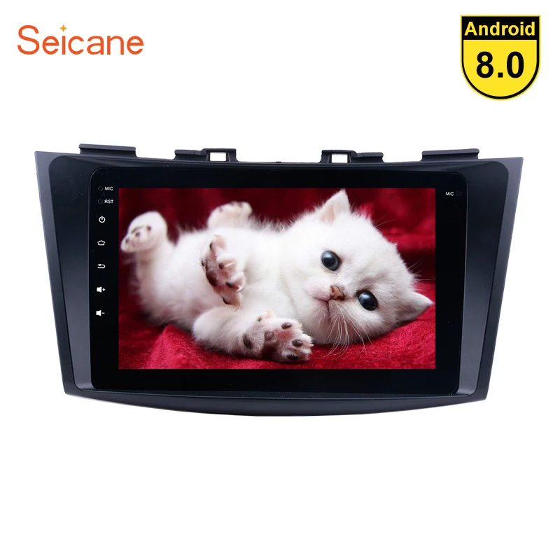 Seicane gps Navi плеер Android 8 1/8 0 автомобиль радио для 2011 2013 Suzuki Swift/Ertiga резервная камера DVR