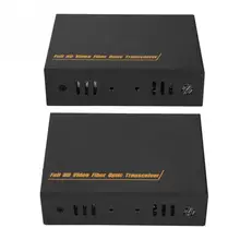 4K HDMI Многомодовый LC волоконно-оптический медиаконвертер удлинитель видео аудио медиа 100-240 в Поддержка EDID обучения/3D