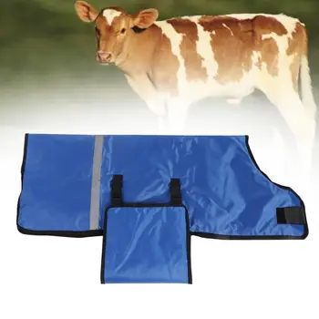 

105x85cm Farm Calf Vest Calf Thermal Suit Oxford Fabric Coat Wind-Proof and Water-Proof Calf Warm Clothing