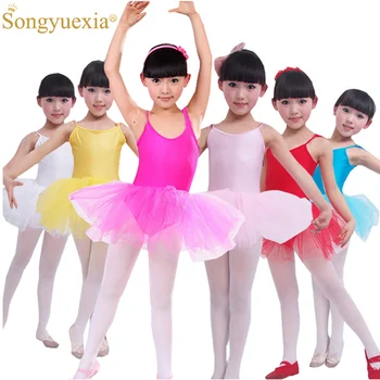 

Wholesale Girls Ballet Dress For Children Girl Dance Clothing Kids Ballet Costumes For Girls Dance Leotard Girl Dancewear
