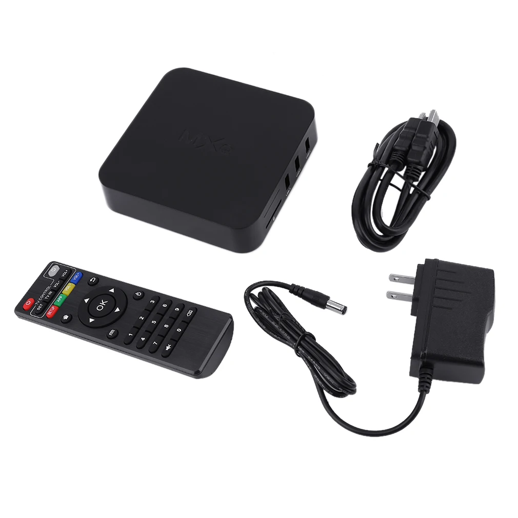 

Amlogic S805 Android 4.4 Quad-Core WiFi 802.11b/g/n Smart Set TV Box 8GB Support SD Card