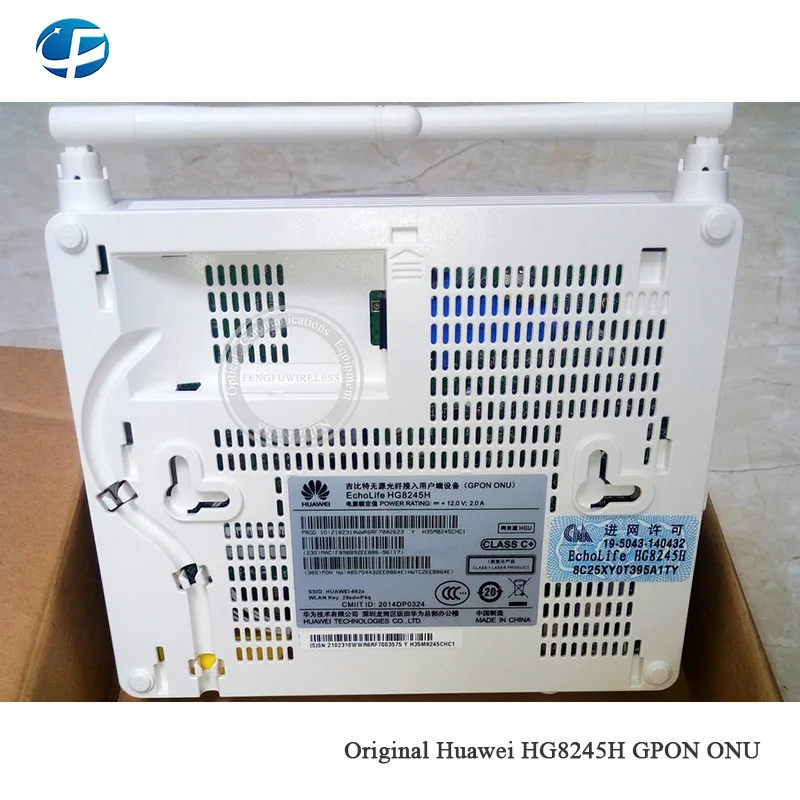 Горячая Распродажа снижение цены HG8245H Класс C+ ONU ONT GPON с 4GE 2 портами VOICE wifi, английский интерфейс настройки