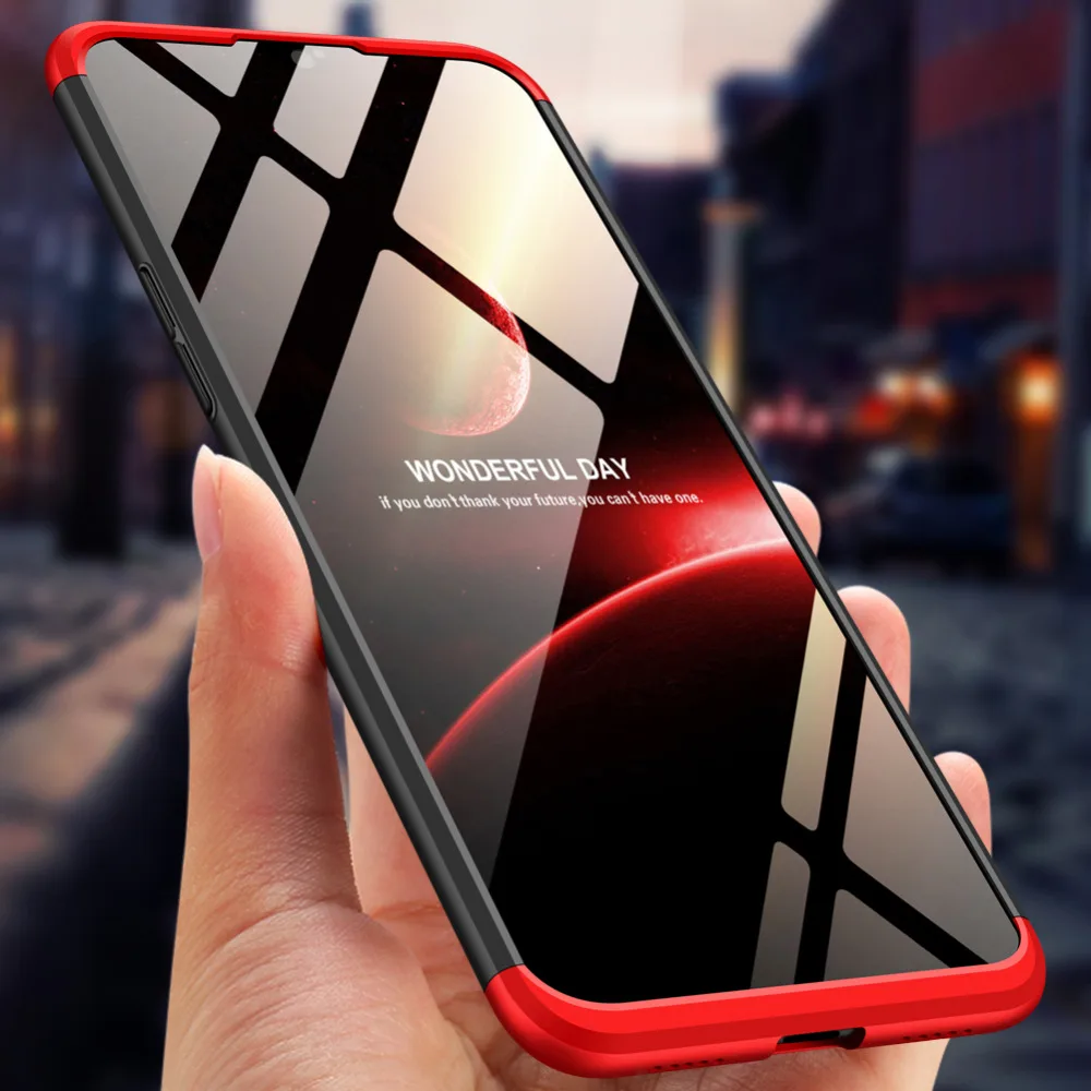 

One Plus 6T Case Oneplus 6T Colored 360 Degree Full Body Cover Case for OnePlus 6T One plus6T Hybrid Shockproof Cover