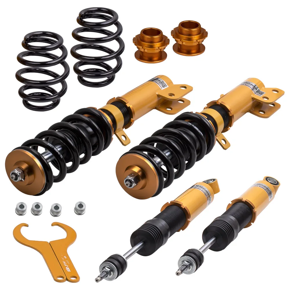 Для Toyota Yaris Регулируемая заслонка подвеска coilover койловеров 2007 2014