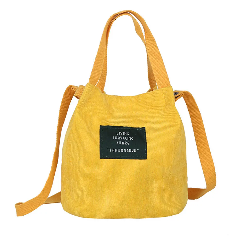 

NEW Mobile Phone Women Bag Wallet Student Corduroy Simple Holder Canvas Organizer Makeup Vintage Shoulder