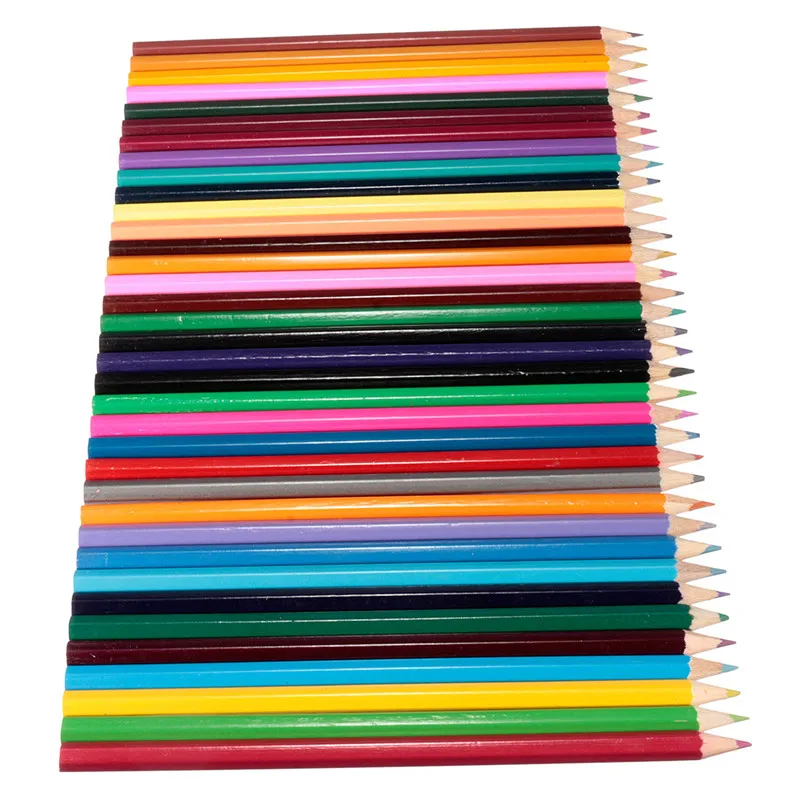 

36pcs/lot Wooden Color Pencils for Coloring Books Drawing Painting High Quality School Office Stationery Supplies