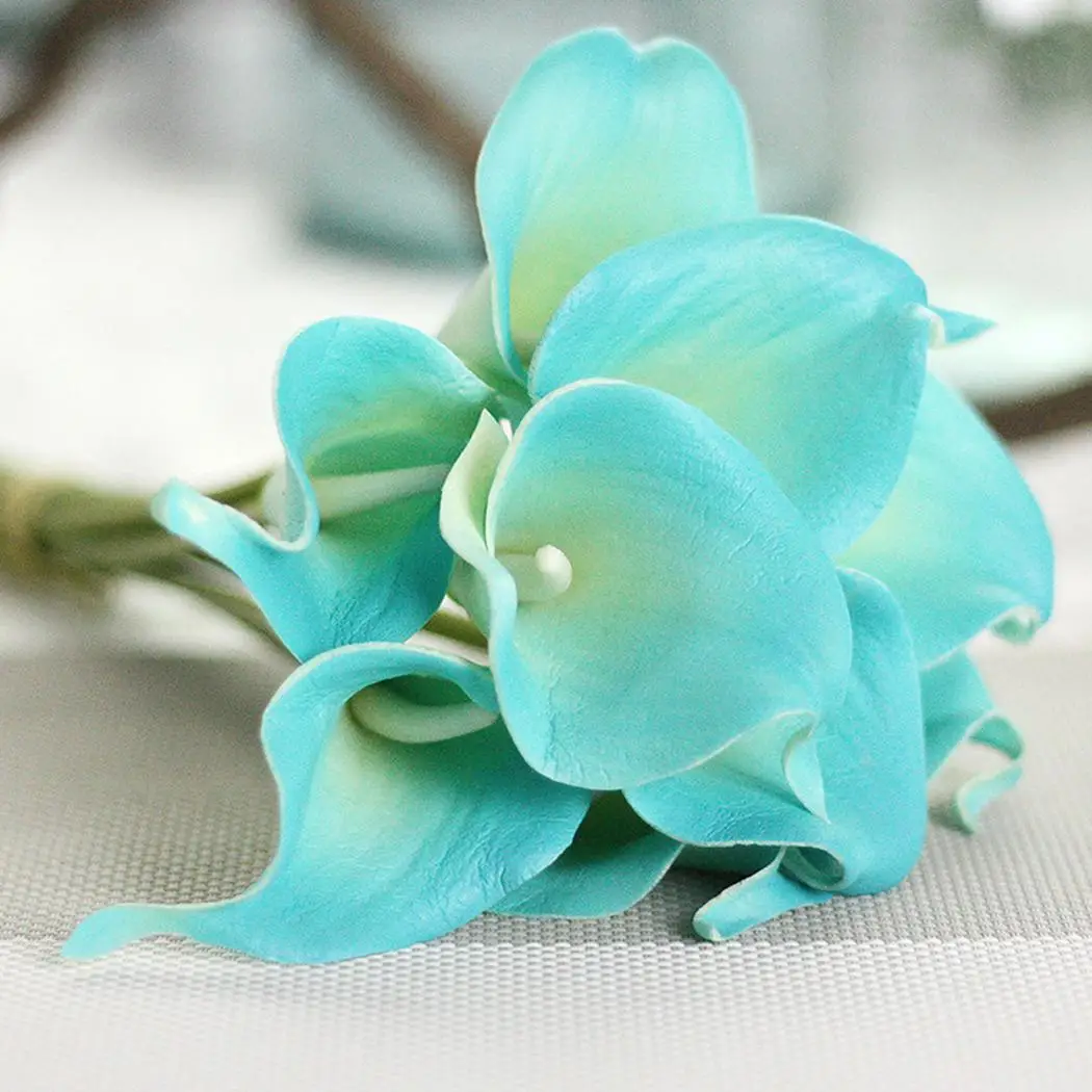 

Artificial Flowers Calla Lily Simulation Decoration Home, Garden, Wedding, Party, etc. Artificial Fake Flower