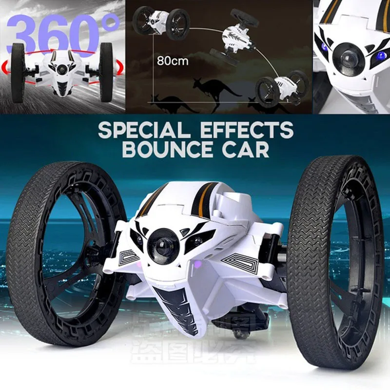 RC Mini Car Toy Bounce Car 2.4GHz RC Car Flexible Wheels Rotation Remote Control Robot Car Toys for Gifts RC Mini Car Toy Bounce Car 2.4GHz RC Car Flexible Wheels Rotation Remote Control Robot Car Toys for Gifts