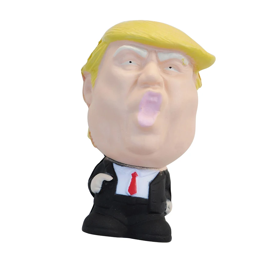 Большой Дональд Трамп сжимаемая медленно восстанавливающая форму ремешок для