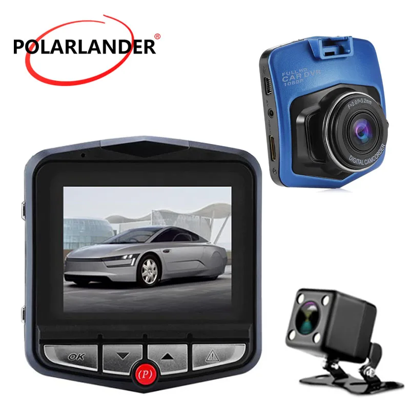 

dual lens GT300 Car DVR front 140 Degree and rear 120 degree wide viewing angle Camera Recorder Night Vision Dash Cam