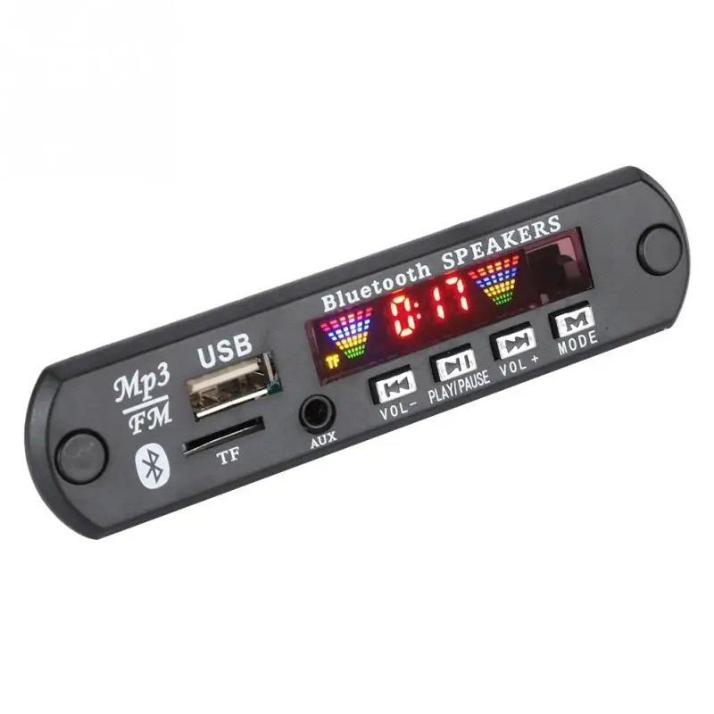 TFM01BT + U DX Bluetooth 4 цвета Экран FM APE FLAC панель расшифровки жидкокристаллического