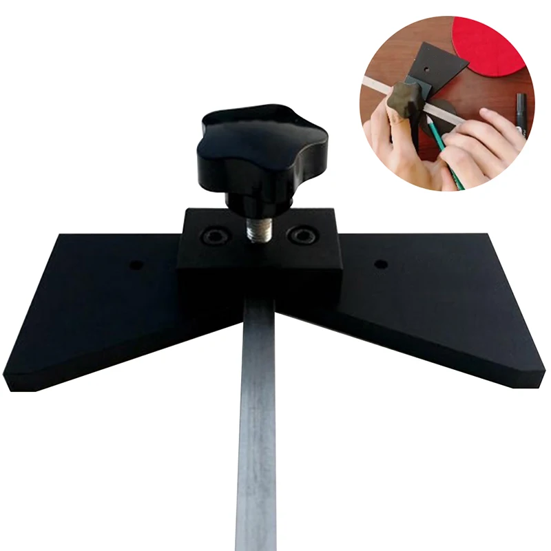 

Circular Center Point Finder Woodworking Scriber Center Circle Ruler
