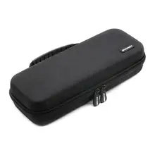 ALLOYSEED Black Hard Shell PU Case Storage Box Black Gaming bag 35*13*7 cm for Nintendo Switch Console 