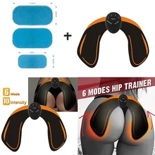 EMS Массажер для бедер, Гидрогелевая подушечка, тренажер для ягодиц, расслабляющий массаж мышц, вибрирующий тренажер для фитнеса и тренировки, оборудование для кроссфита