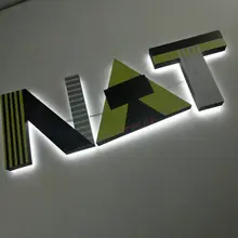 Пользовательские Наружные 3d светодиодные водонепроницаемые алфавиты с подсветкой для рекламные буквы