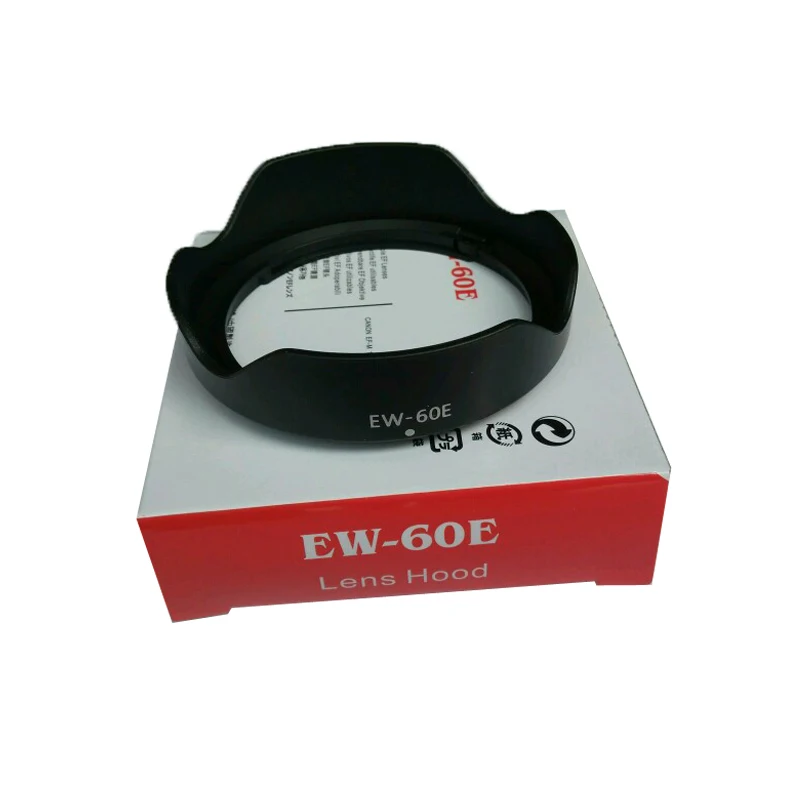 

10pcs EW-60E EW60E Lens Hood For Canon EOS M M2 M3 EF-M 11-22mm f/4-5.6 IS STM 55mm with package box