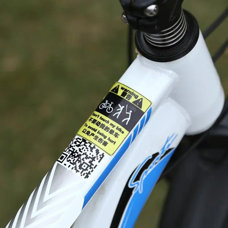 1 шт. велосипедная наклейка для велоспорта Светоотражающая Безопасность 4 типа MTB с фиксированной передачей рамка декоративная наклейка Аксессуары для велосипеда