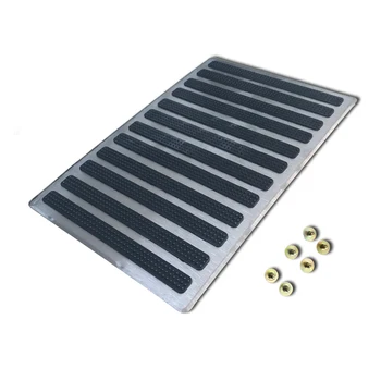 

16cm Car Black Non-slip Foot Floor Carpets Mats Pads Universal Safe Driving 304 Stainless Steel