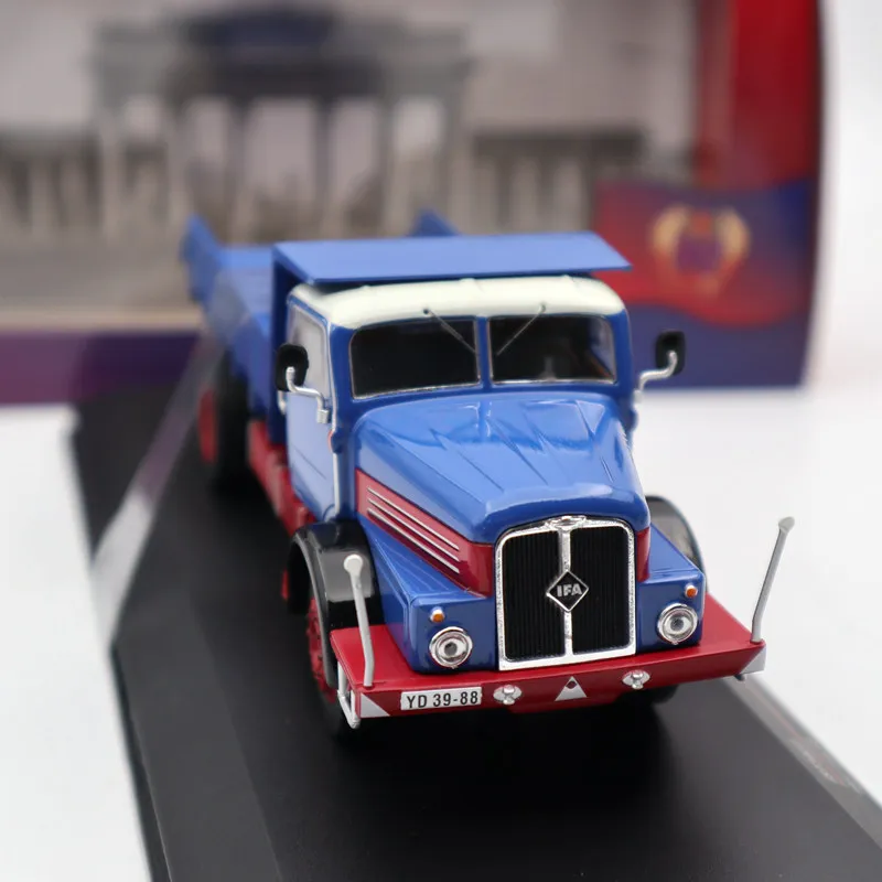 IXO IST 1:43 1957 IFA H6 синий грузовик Kipper IST302T игрушки автомобиль литые модели Коллекция