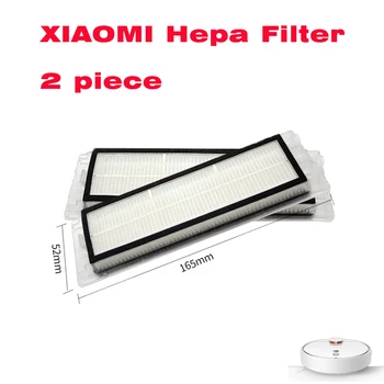 

2 Pcs Hepa Filter Sweeping Machine Accessories for Xiaomi Roborock Vacuum Cleaner Smart Cleaning Robot Replacement Cleaner Kit