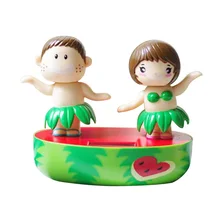 1 шт., украшение для автомобиля, танцующая голова, милые солнечные украшения, декор приборной панели для автомобиля, офиса, гостиной, спальни