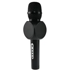 E103 Беспроводной микрофон конденсаторный караоке Microfono КТВ музыка Bluetooth Динамик микрофон для смартфон Android iphone