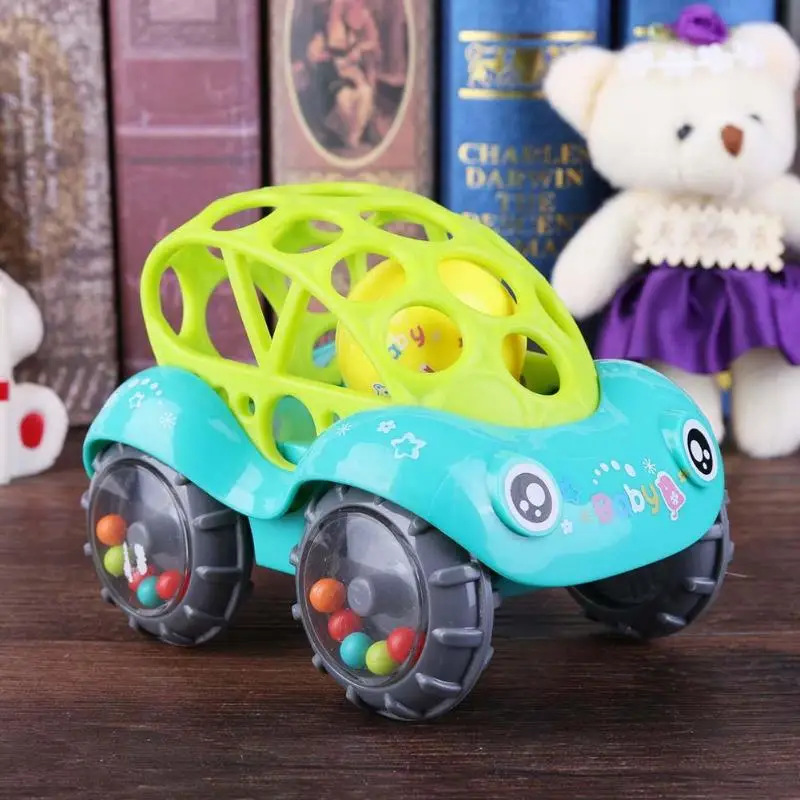 

Baby Rattles Mobile Car Toy For Newborns Baby Cribs Children No-toxic Soft Car Bed Rattle Toys for infant