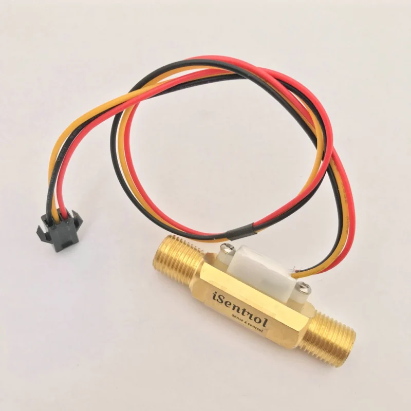 

3.6-26.4V USC-HS41TA Hall Water Flow Sensor 0.35-3L/Min BSP1/4" Threaded Ends Exclusive Seller Ultisensor Flow Turbine Meter