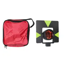 Цельнометаллический ВЫСОКОЕ КАЧЕСТВО Одиночная наборы призм для Электронный тахеометр Leica GPH1 GPR1 Призма двухцветное стекло бинокль