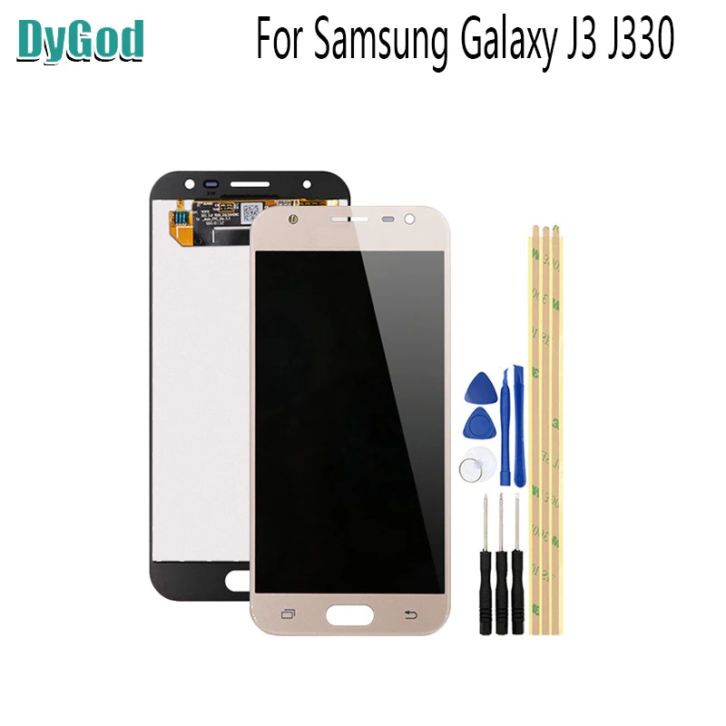 5 0 дюймов ЖК-дисплей для Samsung Galaxy J3 2017 J330 J330F телефон с сенсорным экраном OLED