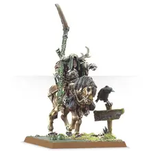 Nurgle Chaos Lord на Daemonic Mount