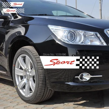 

20 x JDM Scratches Covers Car Styling F1 Racing Flag Car Whole Body Assessory Stickers Vinyl Decals