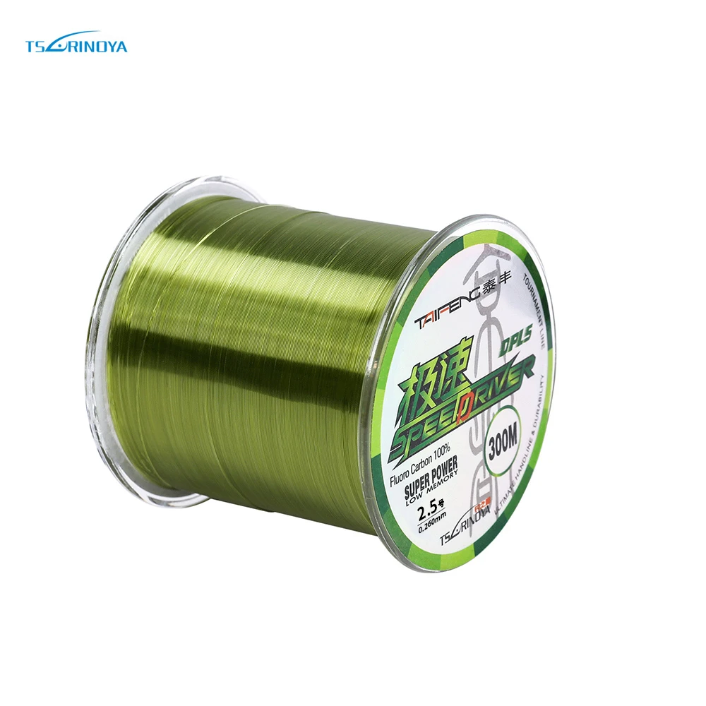 TSURINOYA Fishing Line G 300M 6 18 kg Nylon Fishing Line 300m Fishline