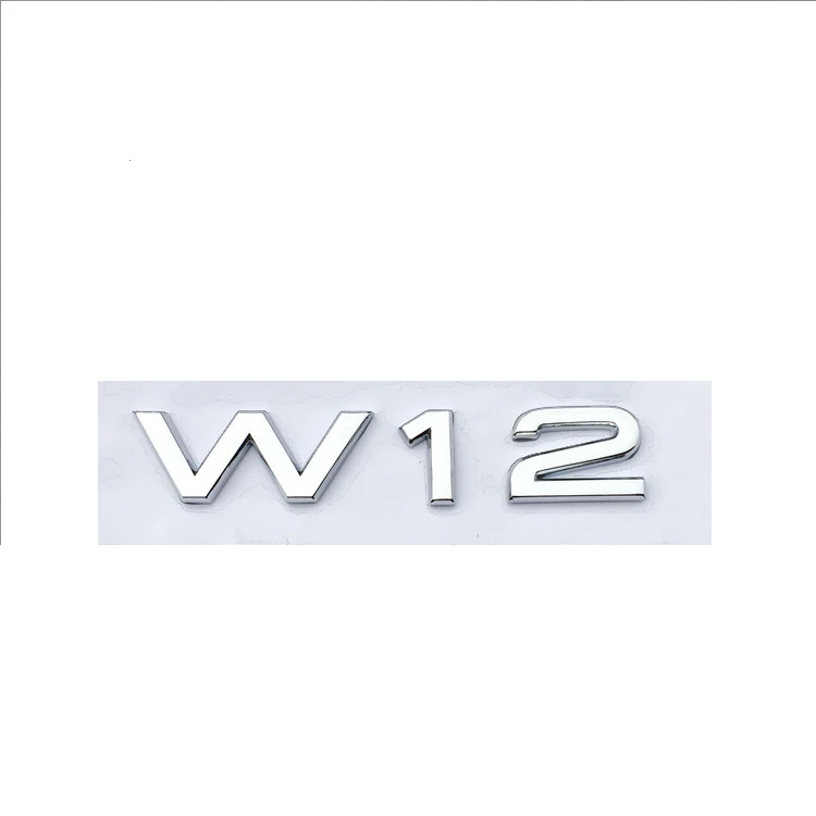 Автомобильная наклейка JDM s V6T V8T W12 с буквенным номером эмблема автостайлинг