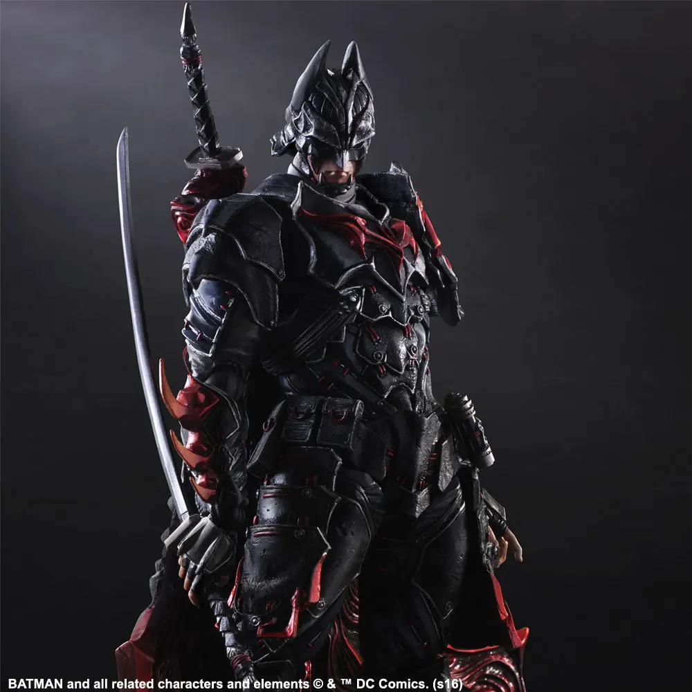 Play Arts Kai Batman Bushidou детективные комиксы 1/6 Масштаб Окрашенные Аниме ПВХ Фигурки игрушки Аниме Фигурки Коллекция Модель игрушки