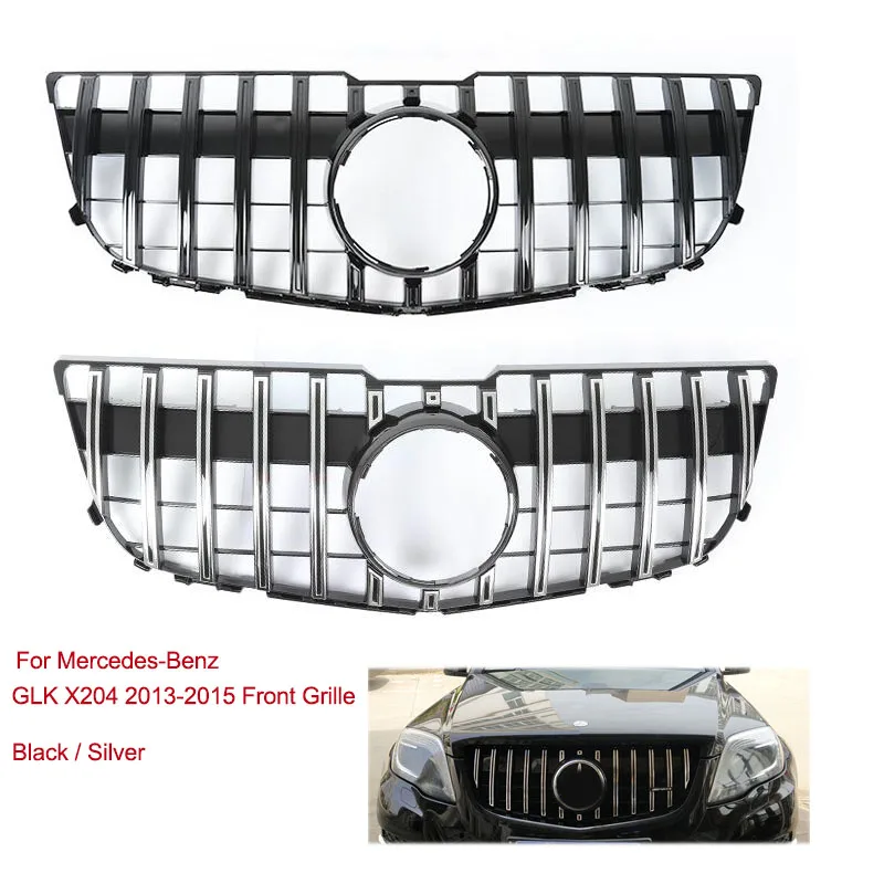 Передняя решетка радиатора для Mercedes Benz GLK Class X204 2013 2014 2015 SUV GLK250 GLK300 GLK350 сетчатая