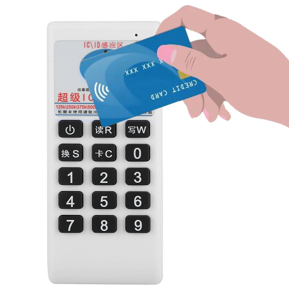 

Handheld RFID IC/ID Card Reader Writer Copier Duplicator 125Khz 13.56MHZ Small Size 2019 New Style