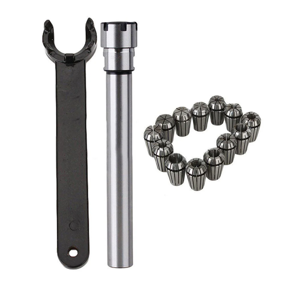 

C20-ER20M-150L Straight Shank Chuck Holder Wrench ER20 Spring Collets Home Garden Tool