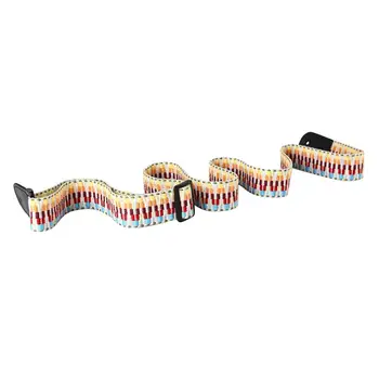 

Rainbow Ukulele Shoulder Straps Spiked Diagonal Small Guitar Braided Straps Musical Instrument Guitar Accessories High Quality